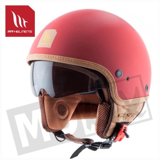 Helm Cosmo Pure Mat Rood