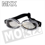 Bril Mkx Custom Zwart (Smal)