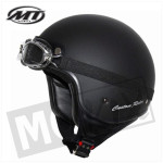 Helm Custom-Rider Zwart