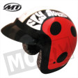 Helm Jet Ladybug Rood